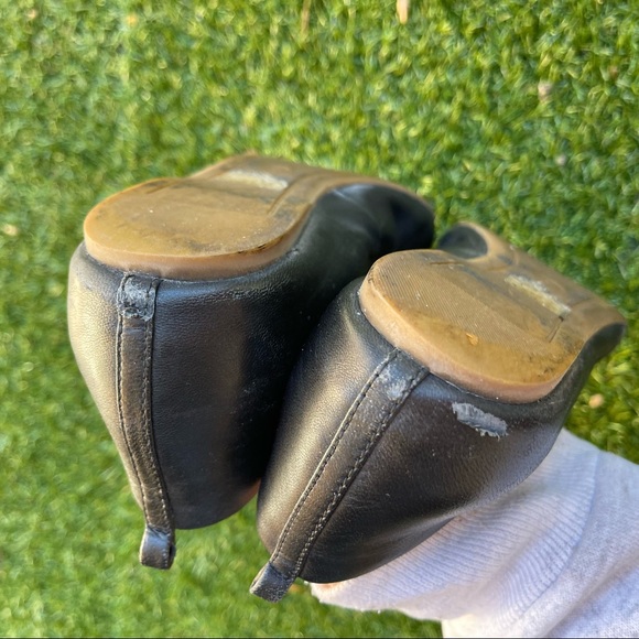 J Crew | Cece Black Leather Ballet Flats - Picture 5 of 12